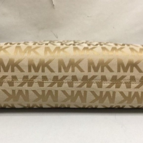 MICHAEL KORS SIGNATURE LARGE TOTE MARKET BAG W/COA - Picture 3 of 5